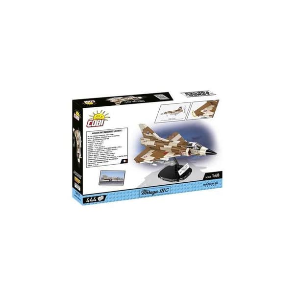 Modellflygplan - COBI - MIRAGE IIIC - 444 delar - Plast - Från 10 år