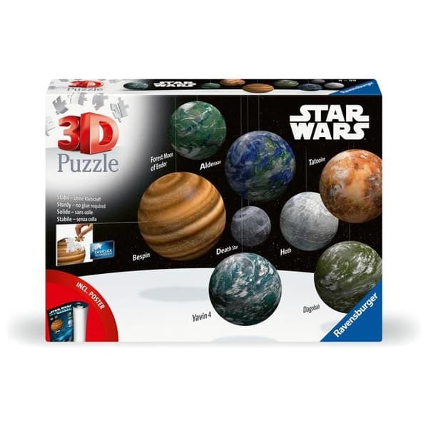 Puzzle 3D 531 brik(ker) Star Wars - RAVENSBURGER - Blå - Fra 8 år