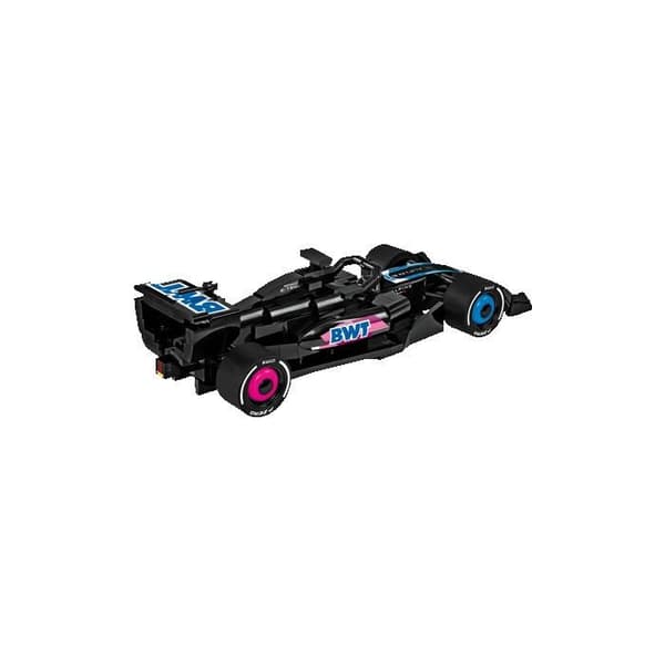 Byggesæt - COBI - 1684 - BWT Alpine F1 Team Bil - Sort - At samle selv Svart
