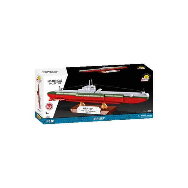 COBI 4856 - ORP SEP - PUNAINEN ALUS - RAKENNUSLEIKKI