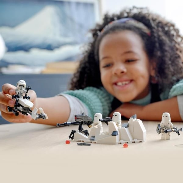 LEGO® Star Wars rakennussetti - 75320 Snowtrooper Battle Pack - 4 minihahmoa mukana Flerfärgad