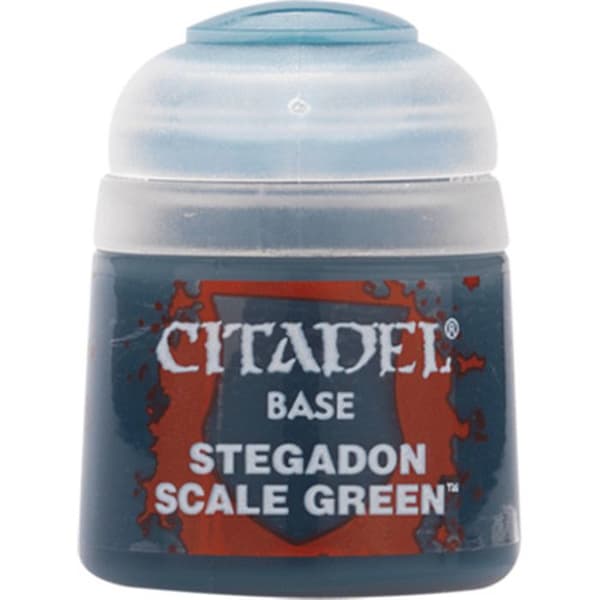 Maleri - GAMES WORKSHOP - Citadel-Base Stegadon - Gul Farbe - 12 ml - Akryl grön