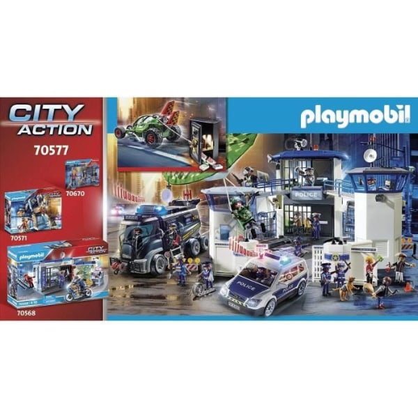 PLAYMOBIL - 70577 - City Action - Police and Bandit Karts