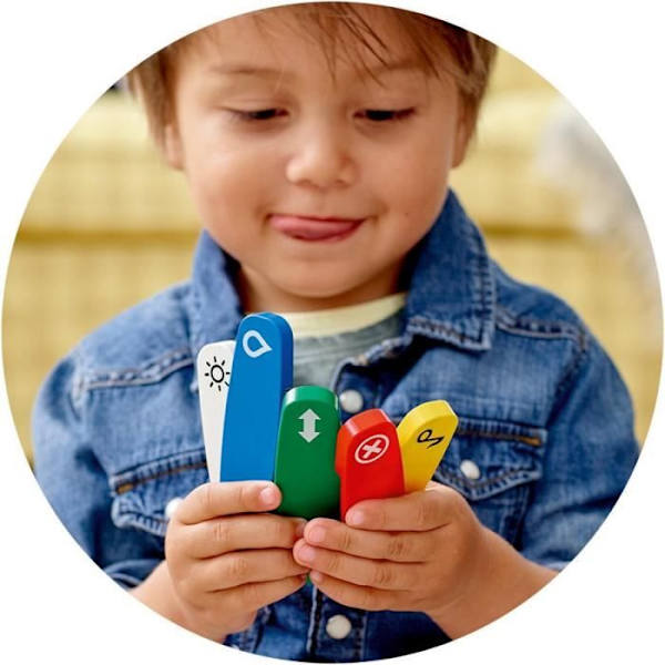 LEGO® 10874 DUPLO bydamptog, batteridrevet legetøj, med lyde, lys og fjernbetjening, togspil for børn 2-5 år Flerfärgad