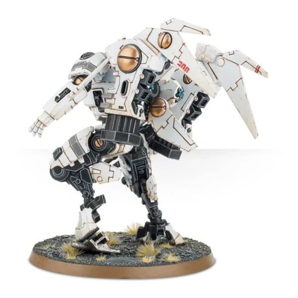 Spilfigur - GAMES WORKSHOP - GAW56-22 - Warhammer 40k - Tau Commander - Plastisk