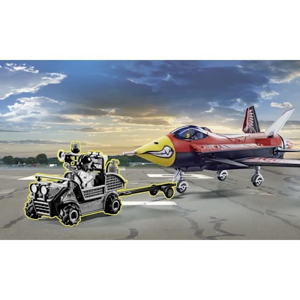 PLAYMOBIL - 70832 - Air Stuntshow Jet "Aigle" - Taitettava - Lapsi - 726g