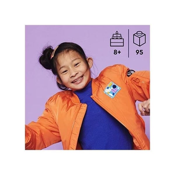 LEGO® 41955 DOTS syplatta, gör-det-själv manuell hobby, personligt märke för kläder eller accessoarer Flerfärgad