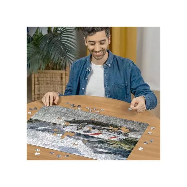 Pussel 1000 bitar - RAVENSBURGER - 12.000.691 (Porsche 911 R) - Fordon - Blå - 14+ år