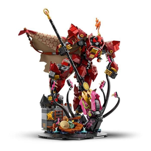 LEGO NINJAGO 71846 Ildridderens Robot - Byggesæt til drenge 14 år - Kai