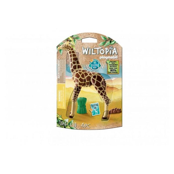 Byggspel - Playmobil - Giraffe Wiltopia - Flerfärgad - Barn - DAUPHIN WILTOPIA Flerfärgad