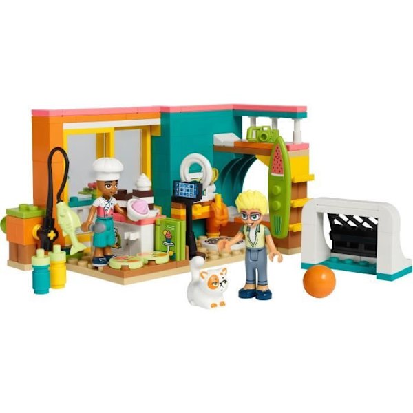 LEGO® Friends 41754 Leos værelse, bagelegetøj, med minidukke Vit