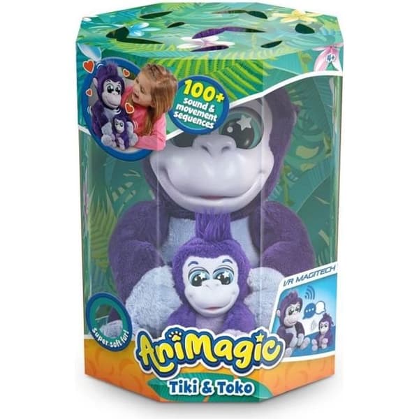 ANIMAGIC Tiki och Toko Violett