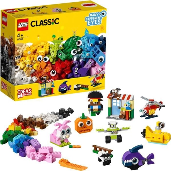 LEGO® 4+ Classic 11003 Box med klossar och ögon