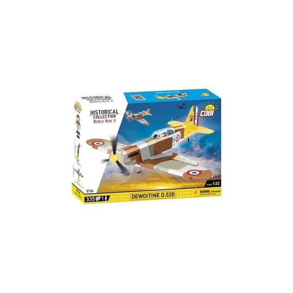 Modelfly - COBI - DEWOITINE D.520 - Plastik - Fra 8 år - Unisex