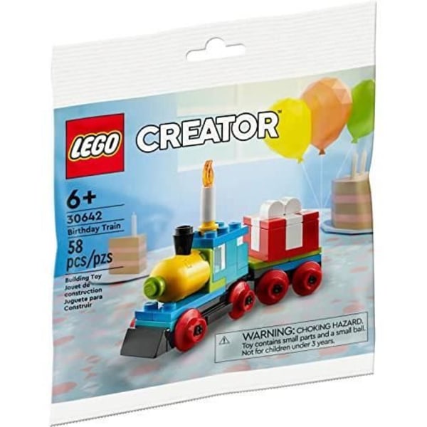 Plastikpåse - LEGO - 30642 - Flerfärgad - Födelsestagets tåg - Blandat barn Flerfärgad