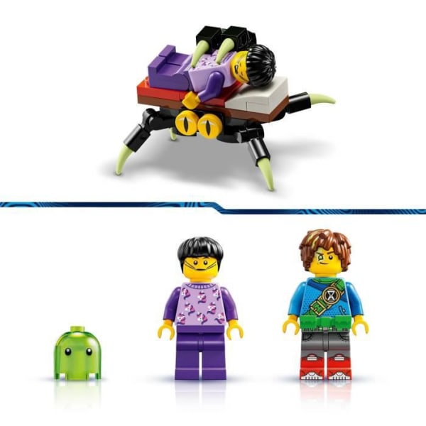 LEGO® DREAMZzz 71454 Mateo og Z-Blob robotten, legetøj med stor figur og Jayden minifigurer Vit