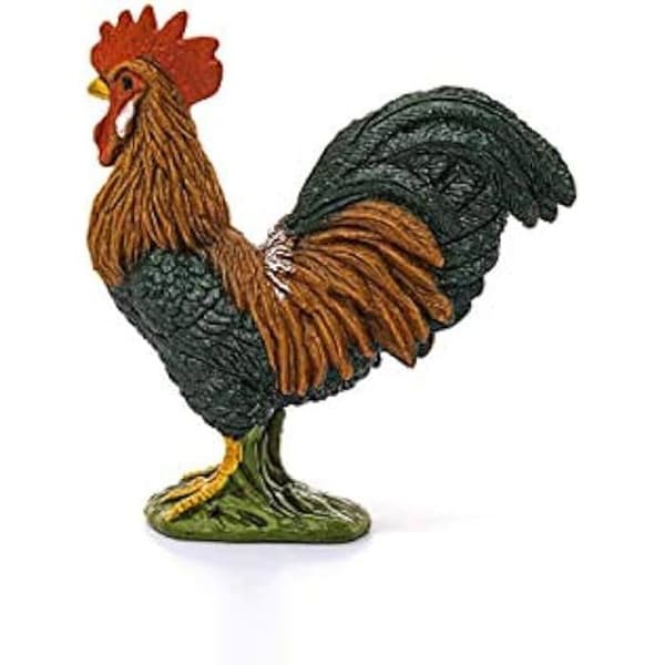 Figuriini - SCHLEICH - Kukko - Punainen - 3 vuotta ja yli - 3 x 6 x 6 cm Röd