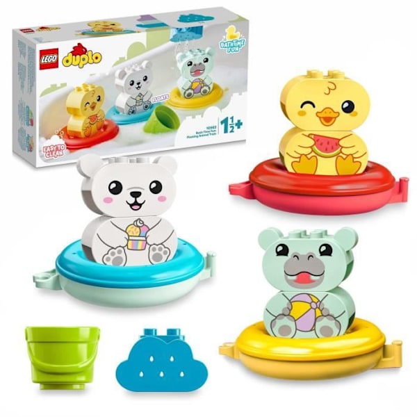 LEGO® 10965 DUPLO kylpylelu - kelluva eläinjuna - monivärinen - 14 osaa Flerfärgad