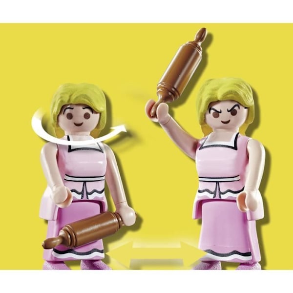 PLAYMOBIL 70932 Asterix, Abraracourcix hydda, Karaktärer, 110 stycken, Från 5 år Flerfärgad