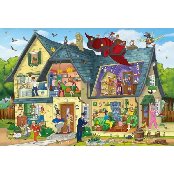 Puzzle med 100 brikker Bibi Blocksberg