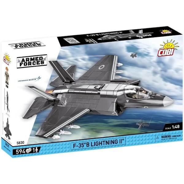Modelsæt - COBI - 5830 - F-35B LIGHTNING II RAF - Plast - Til at samle selv - Blandet