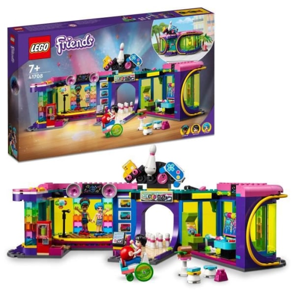 LEGO® Friends 41708 Roller Disco Arkadhall, Leksak, Minidockor, Barn 7 år
