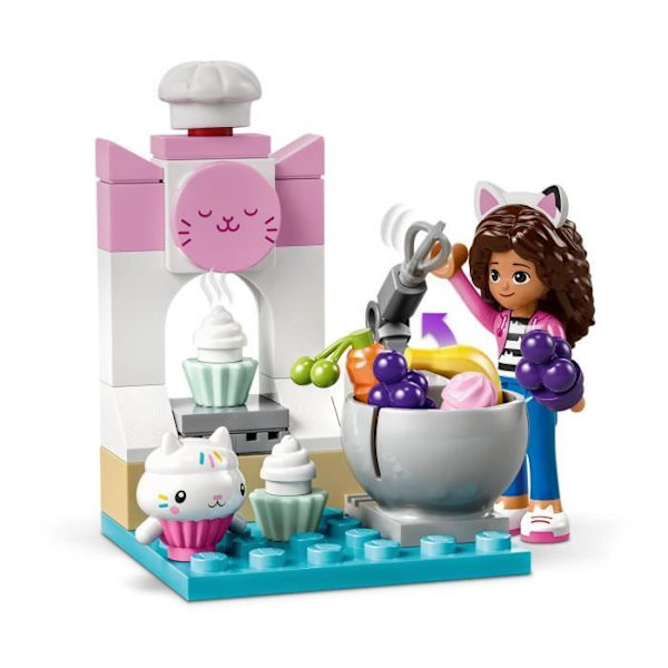 LEGO® Gabby ja taikatalo 10785 Praline ja P’tichou pitävät hauskaa, lelu kissanhahmoilla