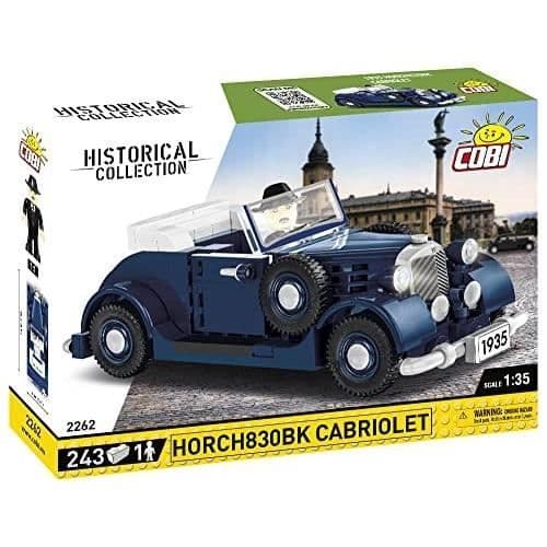 Cabriolet - COBI - Horch 830 BK - 1:35 - 243 delar - Figur Stefan Starzyński