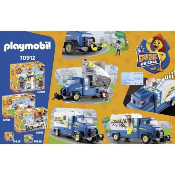 Playmobil 70912 Duck on Call polisbil