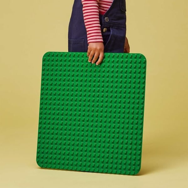 LEGO® 10980 DUPLO Den grønne byggeplade, sokkel til montering og udstilling, byggelegetøj til børn Flerfärgad