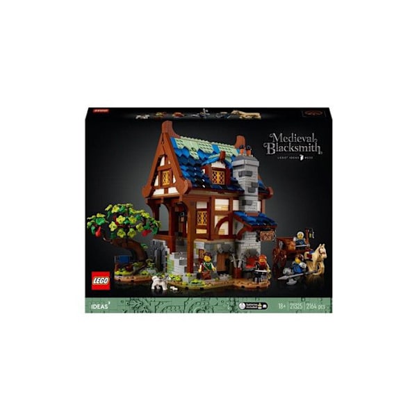 LEGO® Ideas 21325 Keskiaikainen seppä Flerfärgad