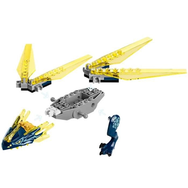 Ninjago Nyan ja Arinin vauva lohikäärme taistelu