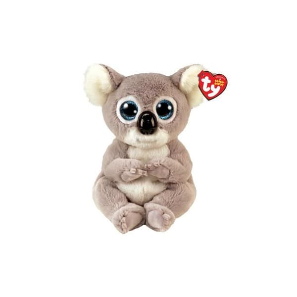 Ty - Beanie Babies Melly Koala Mjukleksak 15cm Grå