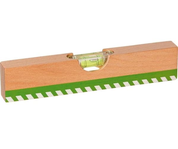 Lärande spel - Goki äkta vattenpass i trä Beige och grön