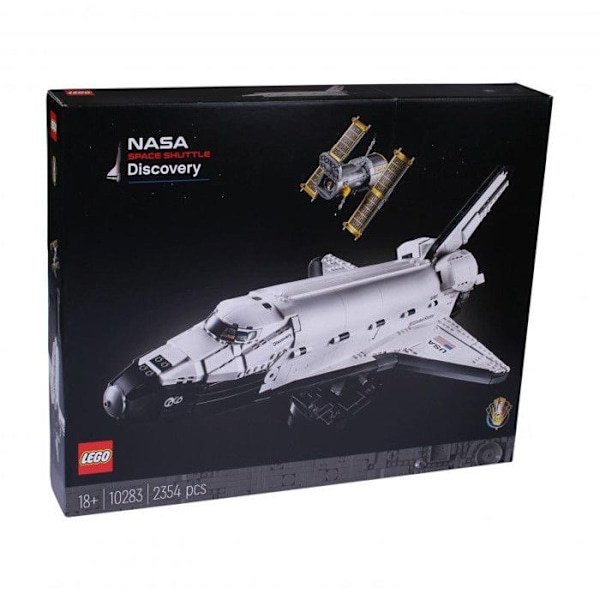 Rakennusmalli - LEGO - NASA Space Shuttle Discovery - 2 354 kpl - Aikuinen Svart vit