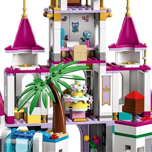 LEGO 43205 Disney Princess Epic Castle Adventures, Ariel, Moana og Rapunzel Legetøj, Dyrefigurer, Børn fra 6 år og opefter Flerfärgad