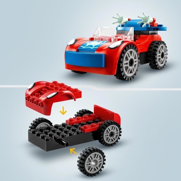 LEGO® Marvel 10789 Spider-Man och Doctor Octopus' bil, leksak med spider och klossar Flerfärgad