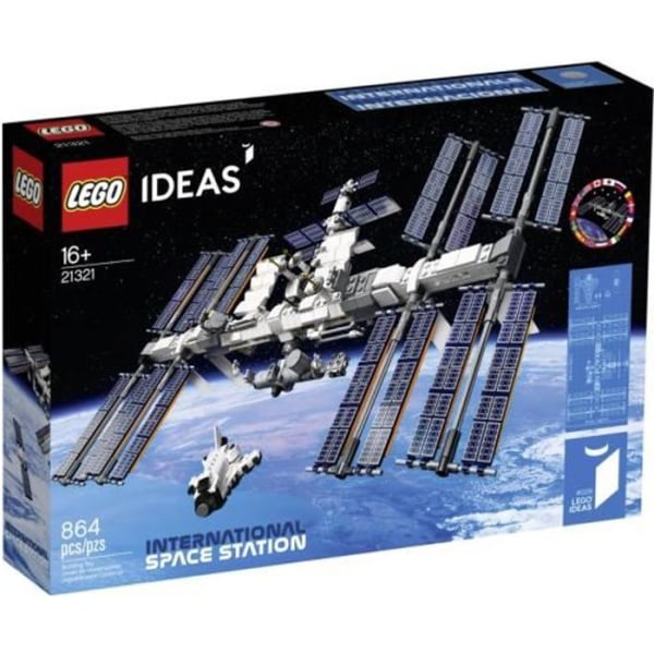 Byggset - LEGO® Idéer 21321 - Den internationella rymdstationen - 864 delar - Från 16 år