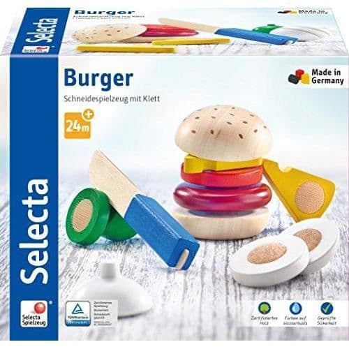Selecta 62068 Burger Lot om 12 skålar Multicolor - tysk version