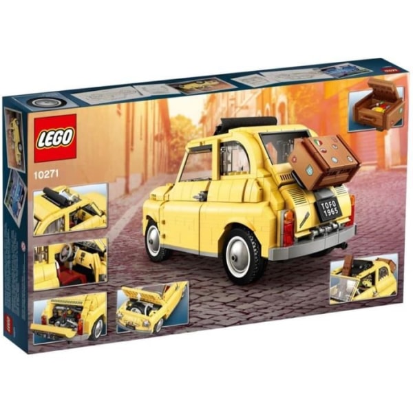 Byggleksak - LEGO - Fiat 500 - 960 stycken - För vuxna
