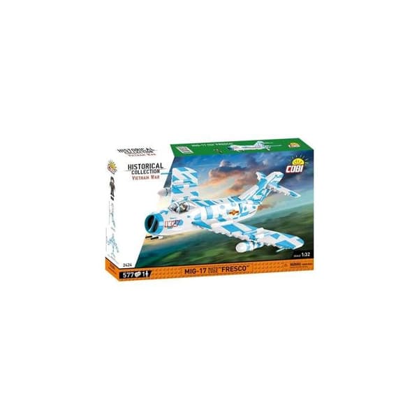 Modelsæt - COBI - MIG-17 NATO CODE "FRESCO" - 575 styk - Plast - Til at samle selv