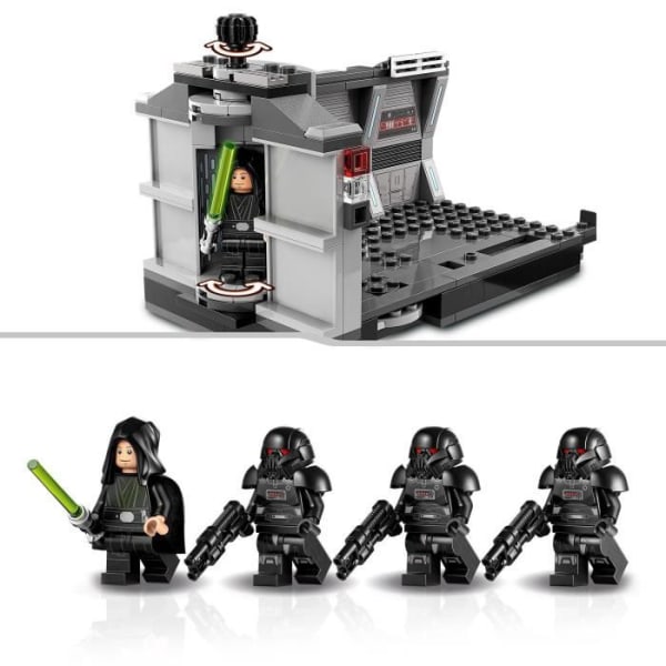 LEGO 75324 Star Wars Attack Of The Dark Troopers, Byggleksak, The Mandalorian, Luke Skywalker Minifigure, Barn 8 år