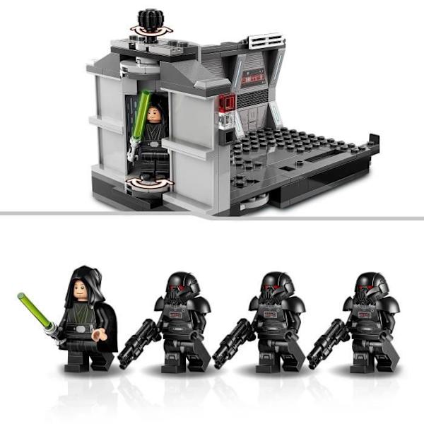 LEGO 75324 Star Wars Attack Of The Dark Troopers, Byggleksak, The Mandalorian, Luke Skywalker Minifigure, Barn 8 år Flerfärgad