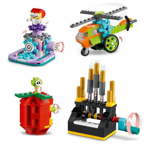LEGO® Classic 11019 palikat ja ominaisuudet, lasten rakennuslelut Flerfärgad