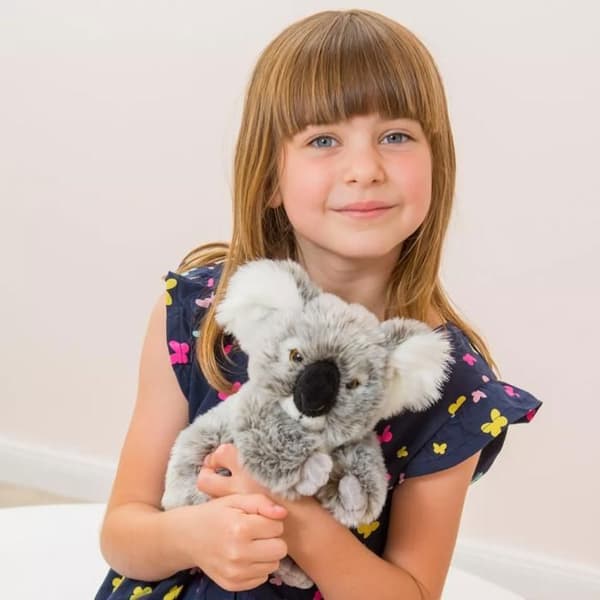 Pehmoeläin - Hermann Teddy - Koala - 21 cm - Musta - Yhteensopiva