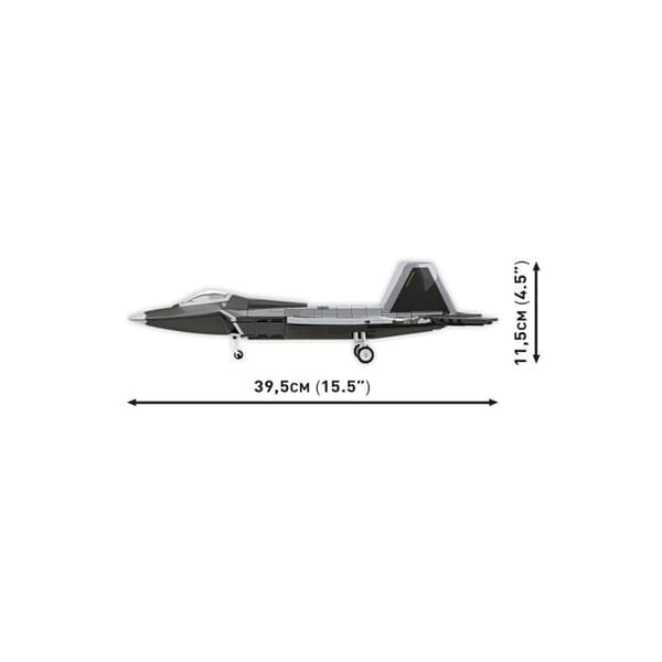 Modelfly - COBI - LOCKHEED F-22 RAPTOR - 695 dele - Skala 1:48 - Stealth Furtighed