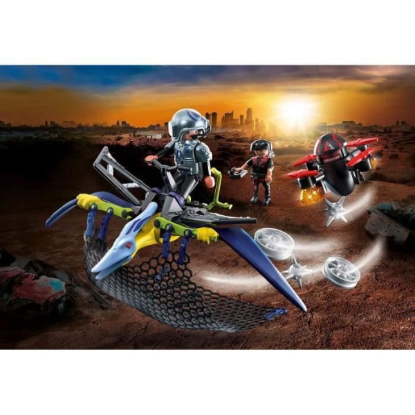 PLAYMOBIL - 70628 - Dino Rise - Pteranodon ja drone Flerfärgad