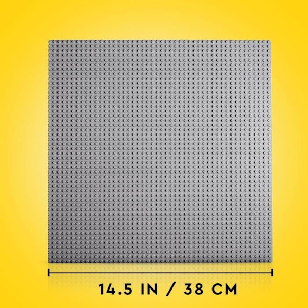 LEGO® 11024 Classic Den grå byggeplade 48x48, sokkel til konstruktion, montering og udstilling Flerfärgad