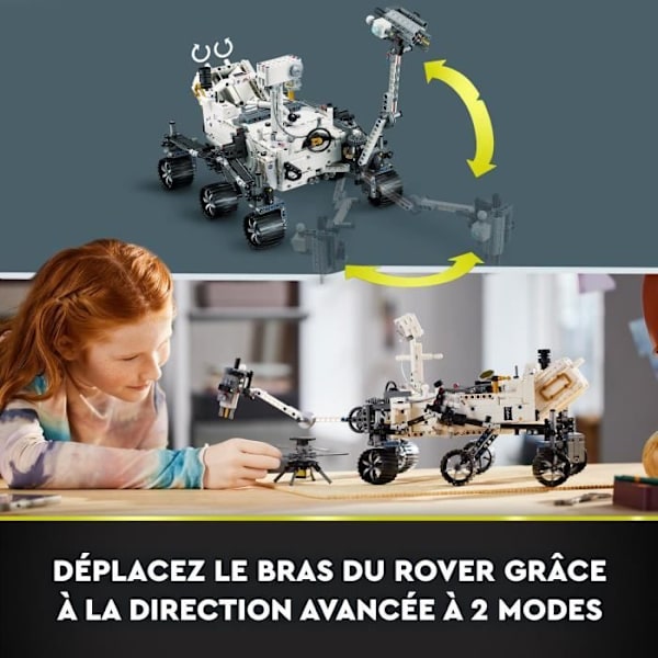 LEGO® Technic 42158 NASA Mars Rover Perseverance, Space Discovery -lelu, AR-sovelluksella