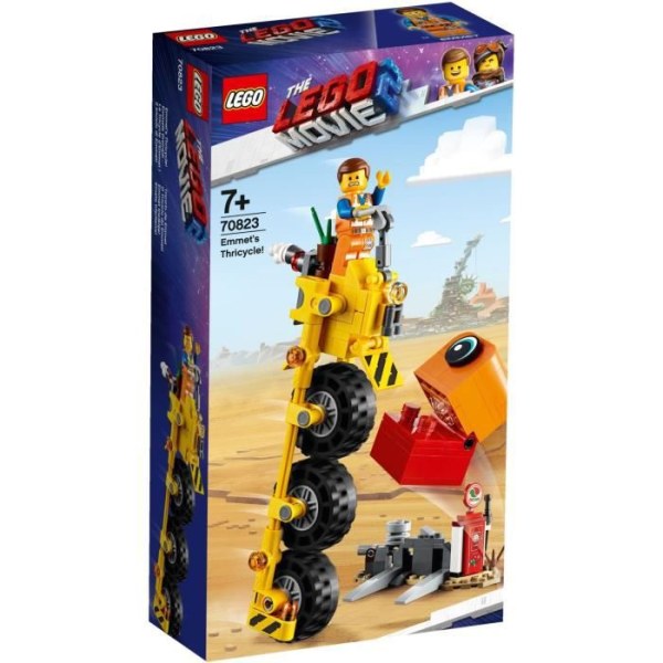 LEGO® Movie 70823 Emmetin kolmipyörä! - Suuri LEGO-seikkailu 2 Flerfärgad